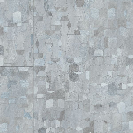 Armstrong Coalesce 18" x 36" Vinyl Tile Geome Calcite