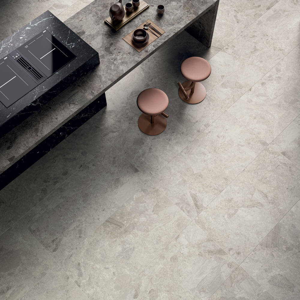 Happy Floors Mun 12" x 24" Porcelain Tile Dark