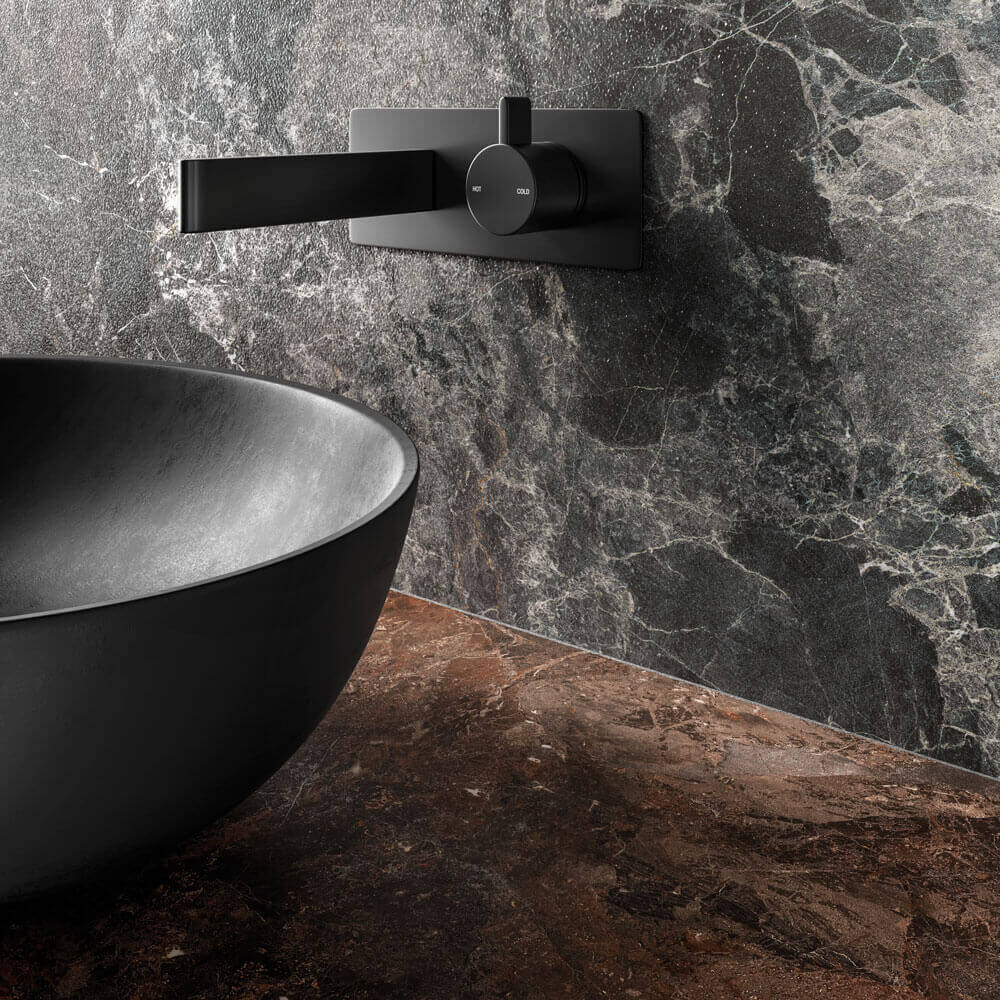 Happy Floors Mun 24" x 24" Porcelain Tile Beige