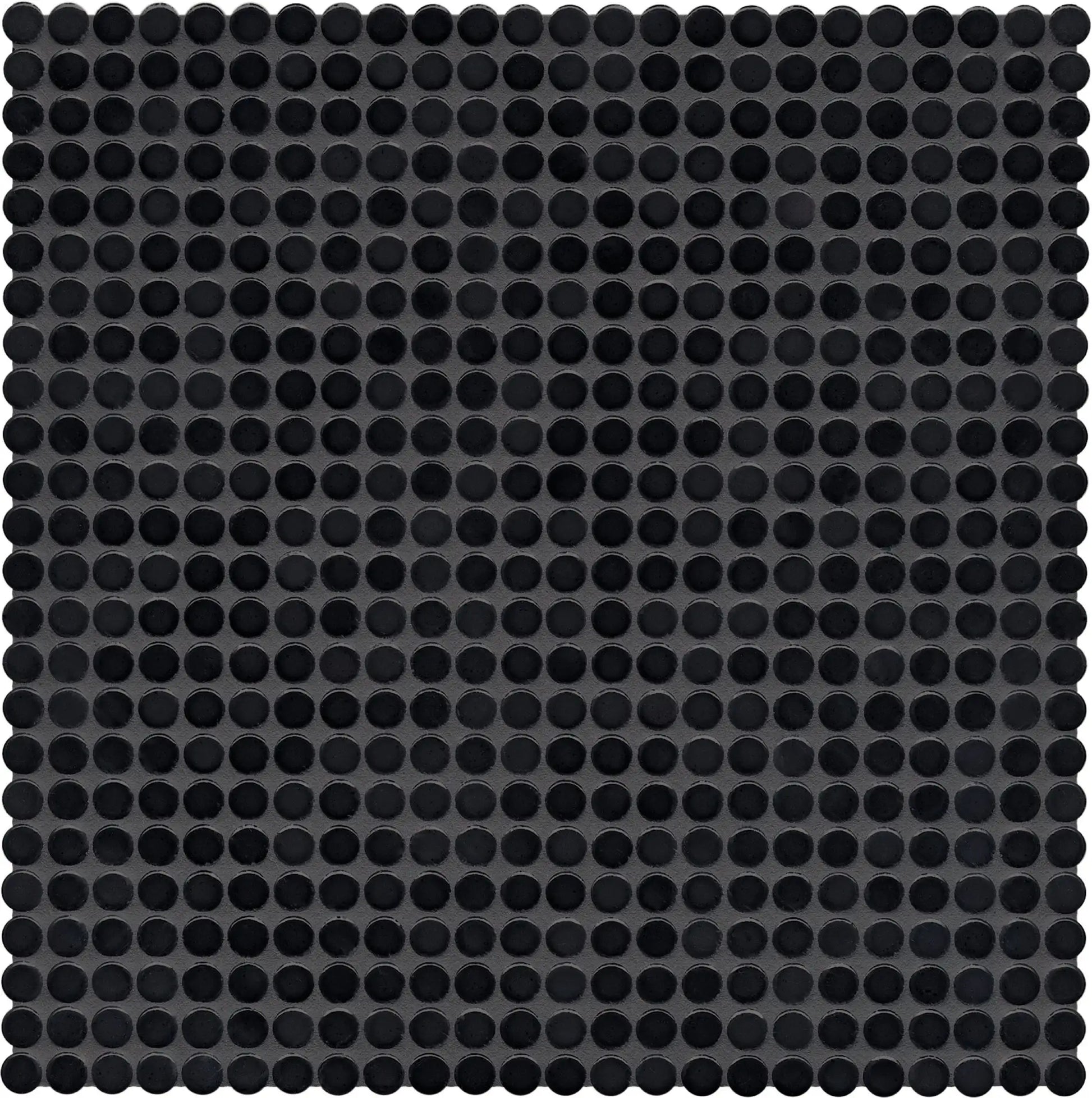 Agrob Buchtal Loop 0.5" x 0.5" Round 12.44" x 12.44" Porcelain Mosaic 