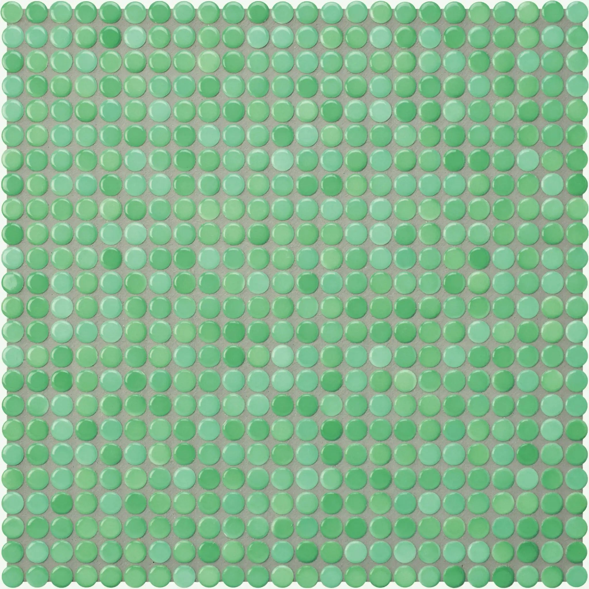 Agrob Buchtal Loop 0.5" x 0.5" Round 12.44" x 12.44" Porcelain Mosaic 