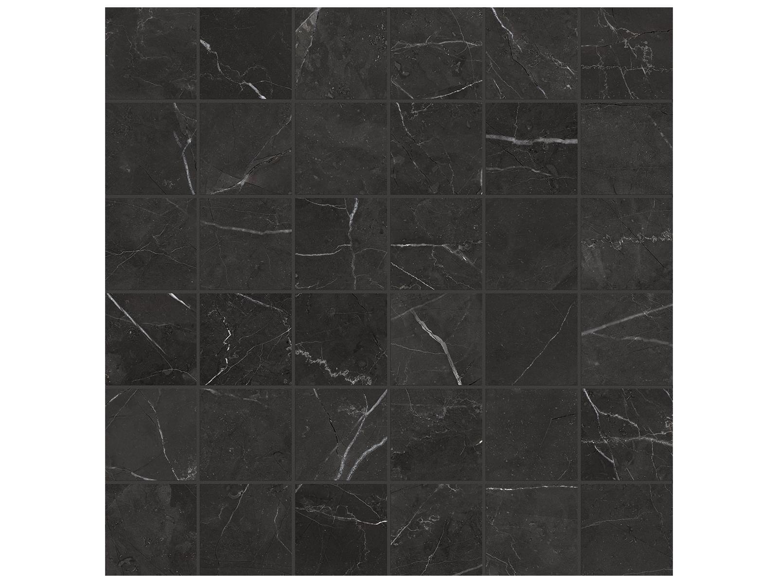Anatolia La Marca 2 x 2 11.77" x 11.77" Porcelain Mosaic Nero
