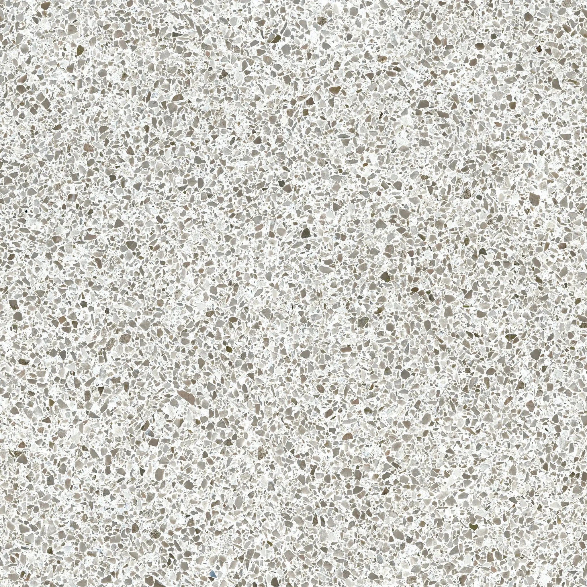 Agrob Buchtal Trio Terrazzo 24" x 24" Porcelain Tile Terrazzo Ivory