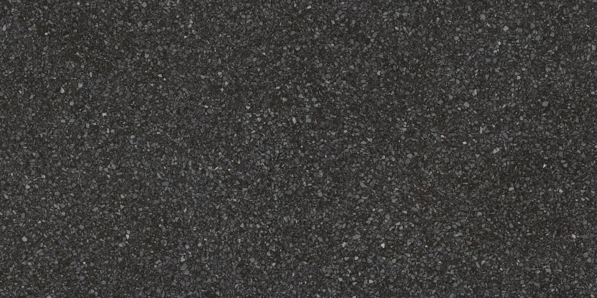 Agrob Buchtal Trio Terrazzo 24" x 48" Porcelain Tile Terrazzo Black