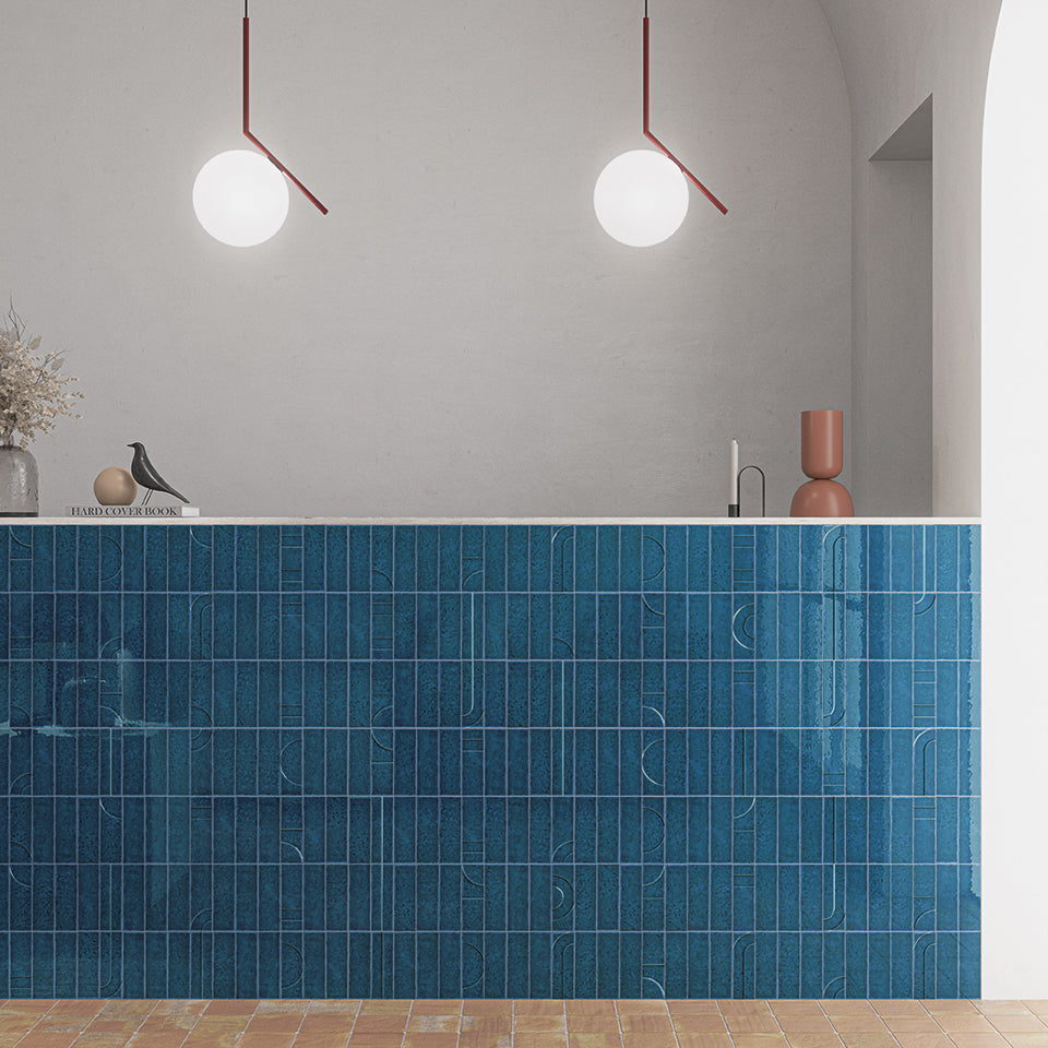 WOW Hammer 2" x 6" Porcelain Tile Grape