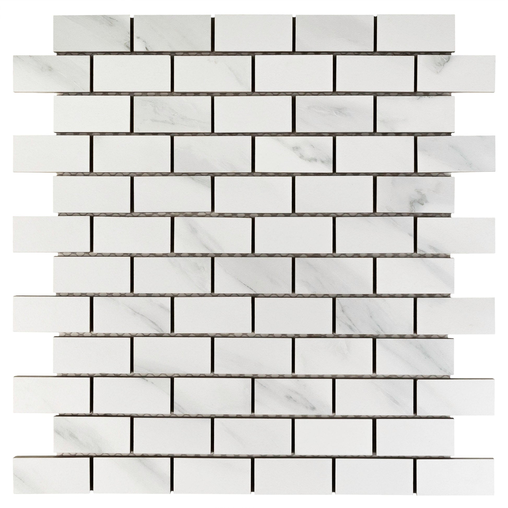 Anthology Marbleridge Reserve 1 x 2 11" x 11" Porcelain Mosaic 