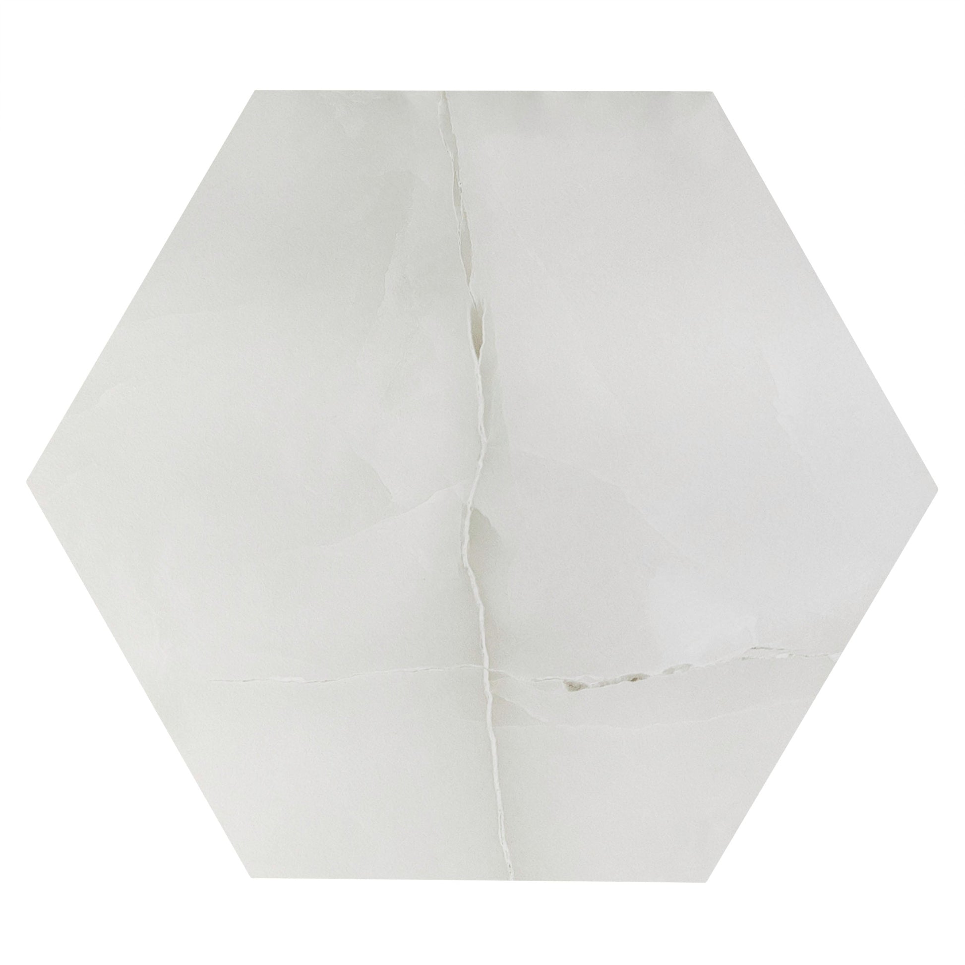 Anthology Marbleridge Reserve 10" x 11" Porcelain Tile Misty Silk Polished