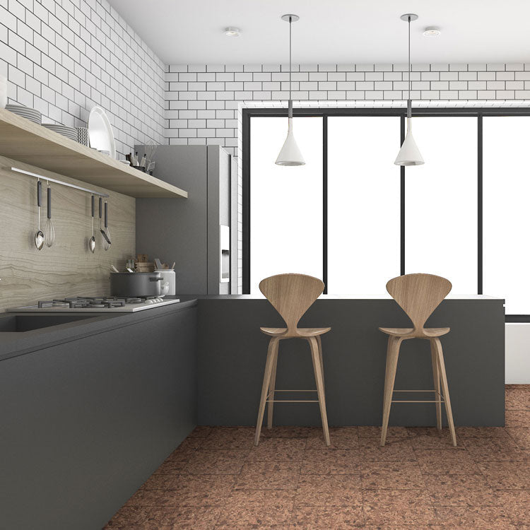 APC Cork The Tile 4.8 MM 6" x 36" Cork Plank Classic Grey