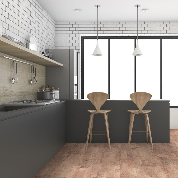 APC Cork The Tile 8 MM 12" x 12" Cork Tile Canyon