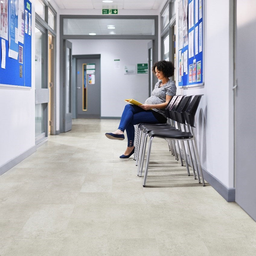 Adore Sovereign 12" x 24" Vinyl Tile Seasoned Khaki