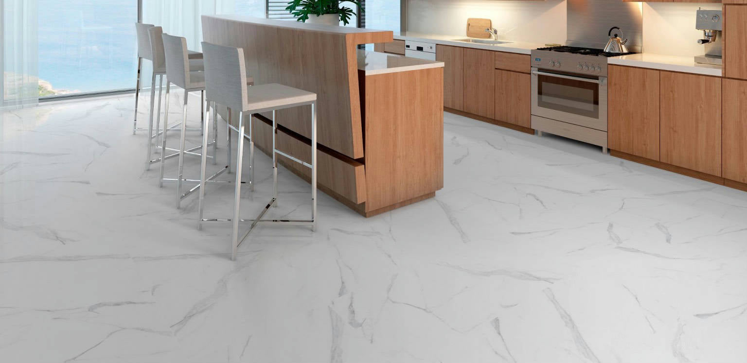 Alfagres Calacata 18" x 18" Ceramic Tile Grey