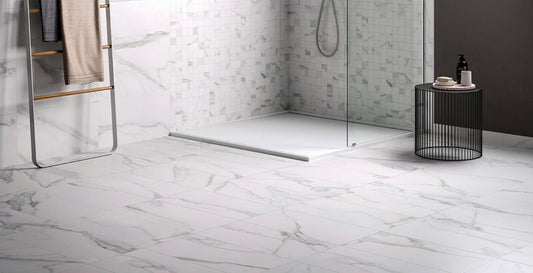 Alfagres Tuscany 12" x 24" White Porcelain Tile