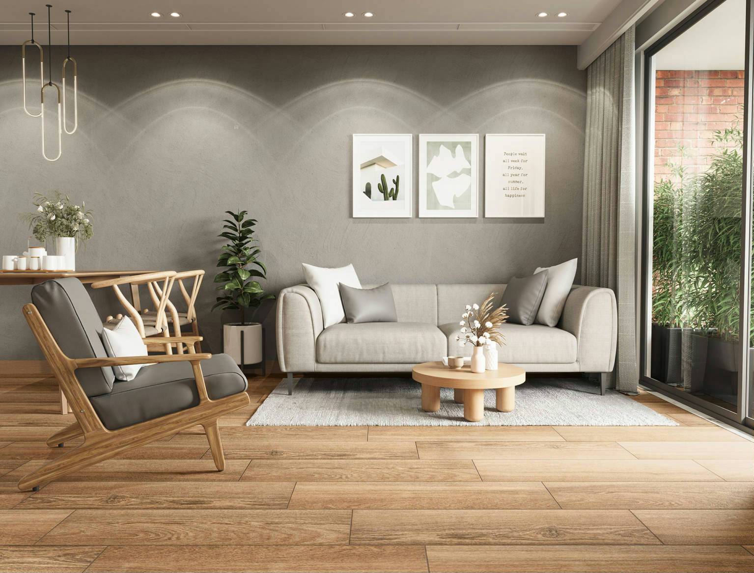 Alfagres Aspen 9" x 36" Ceramic Tile Cafe