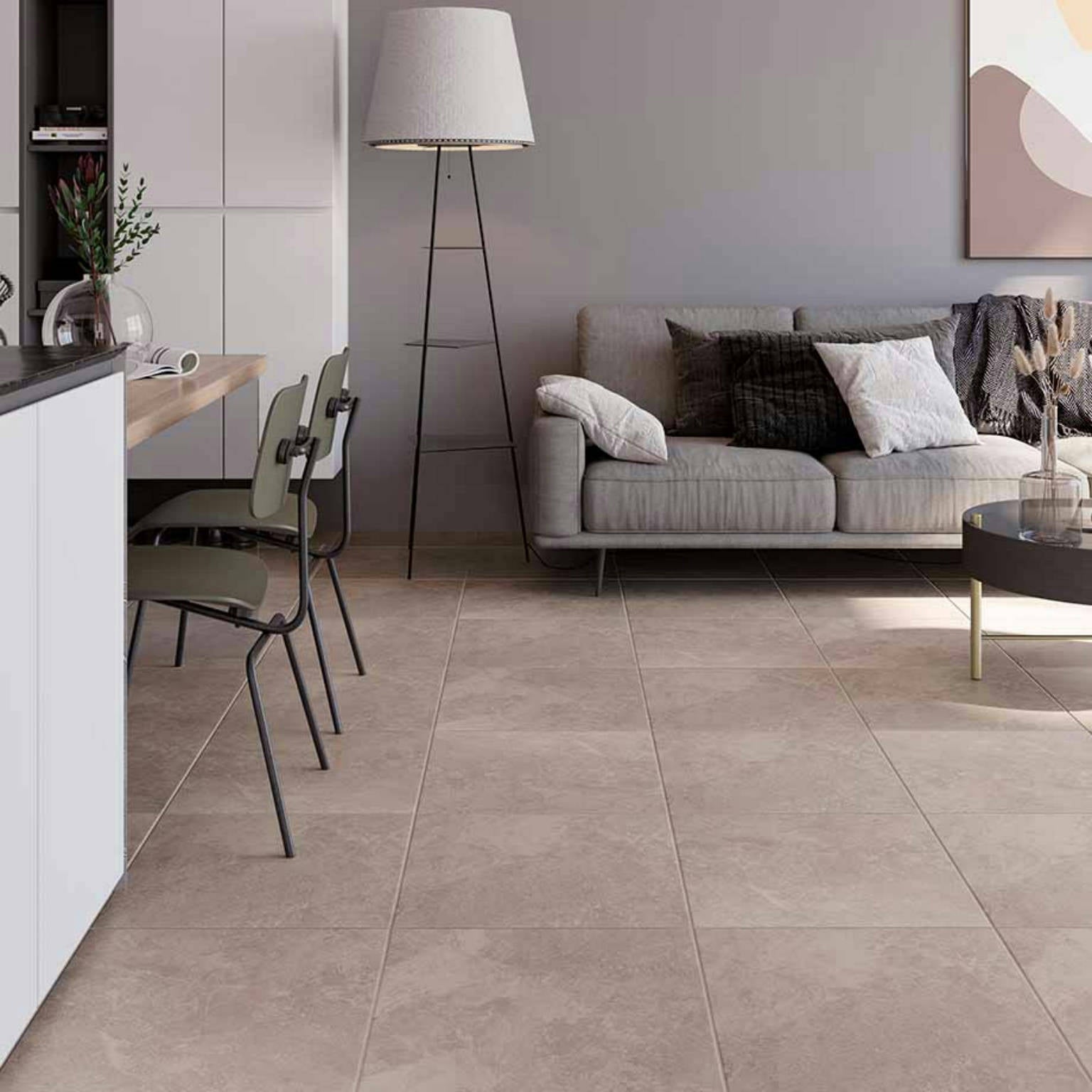 Alfagres Boston 18" x 18" Ceramic Tile Noce