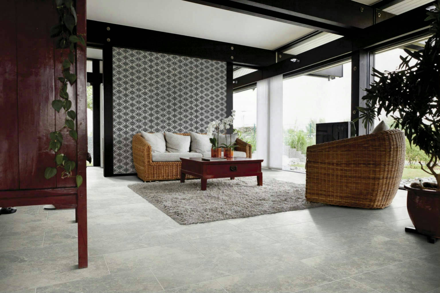 Alfagres Boston 18" x 18" Ceramic Tile Ambar