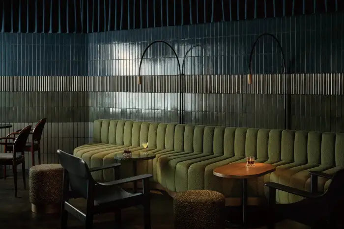 Agrob Buchtal Craft 2.5" x 10" Porcelain Tile Benit Blue