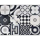 Arizona Tile Cementine B&W 8" x 8" Porcelain Tile