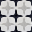 Arizona Tile Cementine B&W 8" x 8" Porcelain Tile
