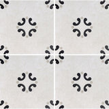 Arizona Tile Cementine B&W 8" x 8" Porcelain Tile