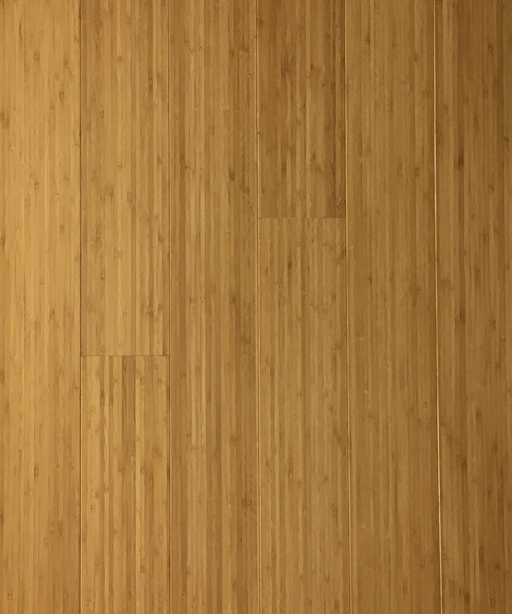 Hawa Engineered Bamboo 5.38" x 76.8" Bamboo Plank Carbonized Vertical
