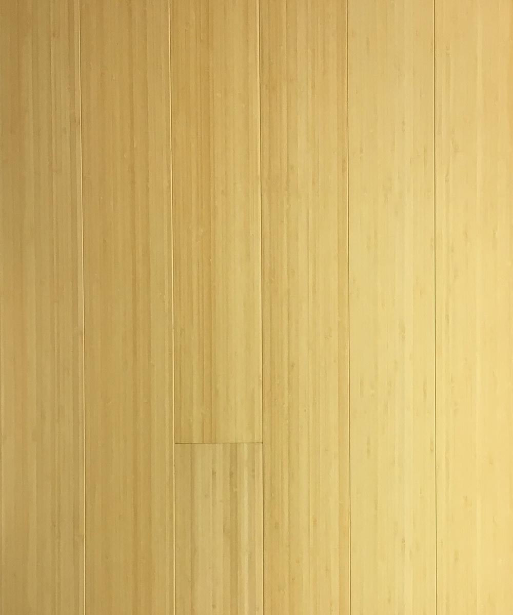 Hawa Engineered Bamboo 5.38" x 76.8" Bamboo Plank Natural Vertical