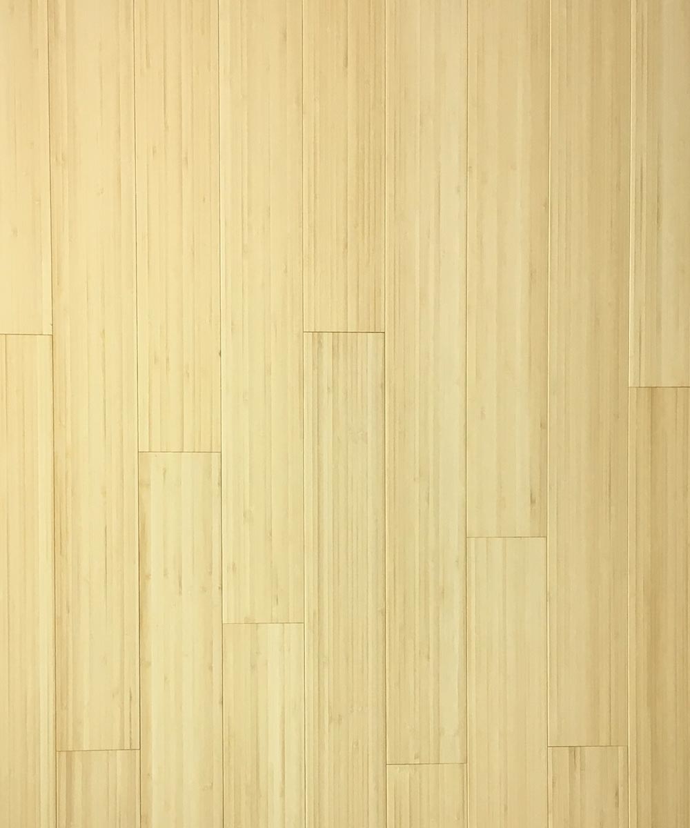 Hawa Solid Bamboo 3.75" x 37.88" Bamboo Plank Natural Vertical