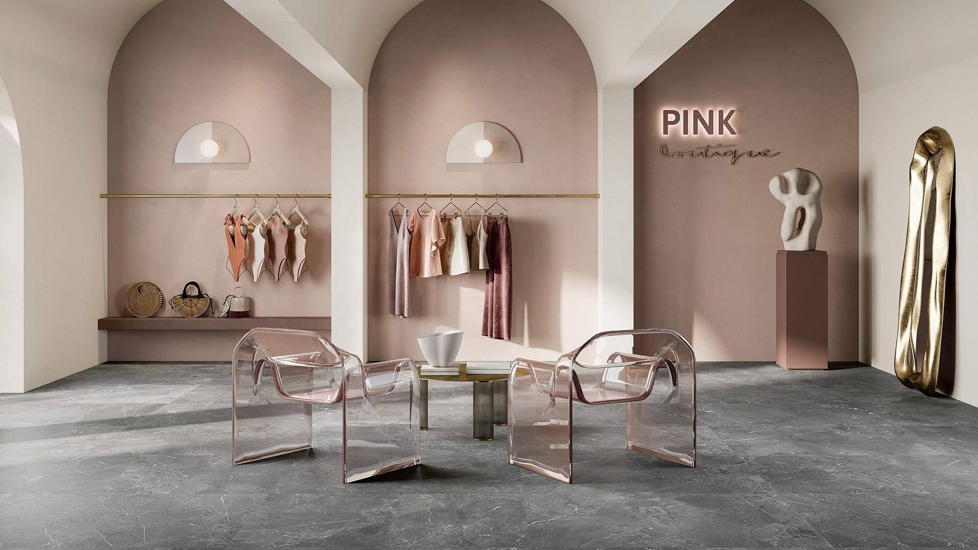 Del Conca USA Horizons 24" x 48" Porcelain Tile Ivory