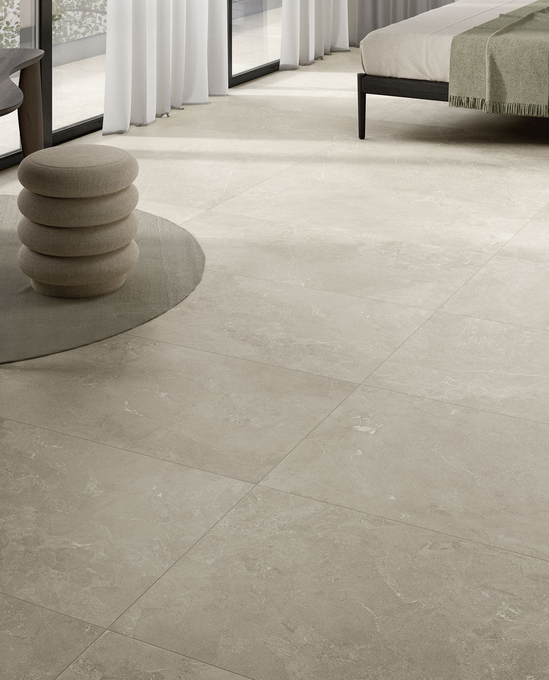 Del Conca USA Horizons 24" x 48" Porcelain Tile Gray