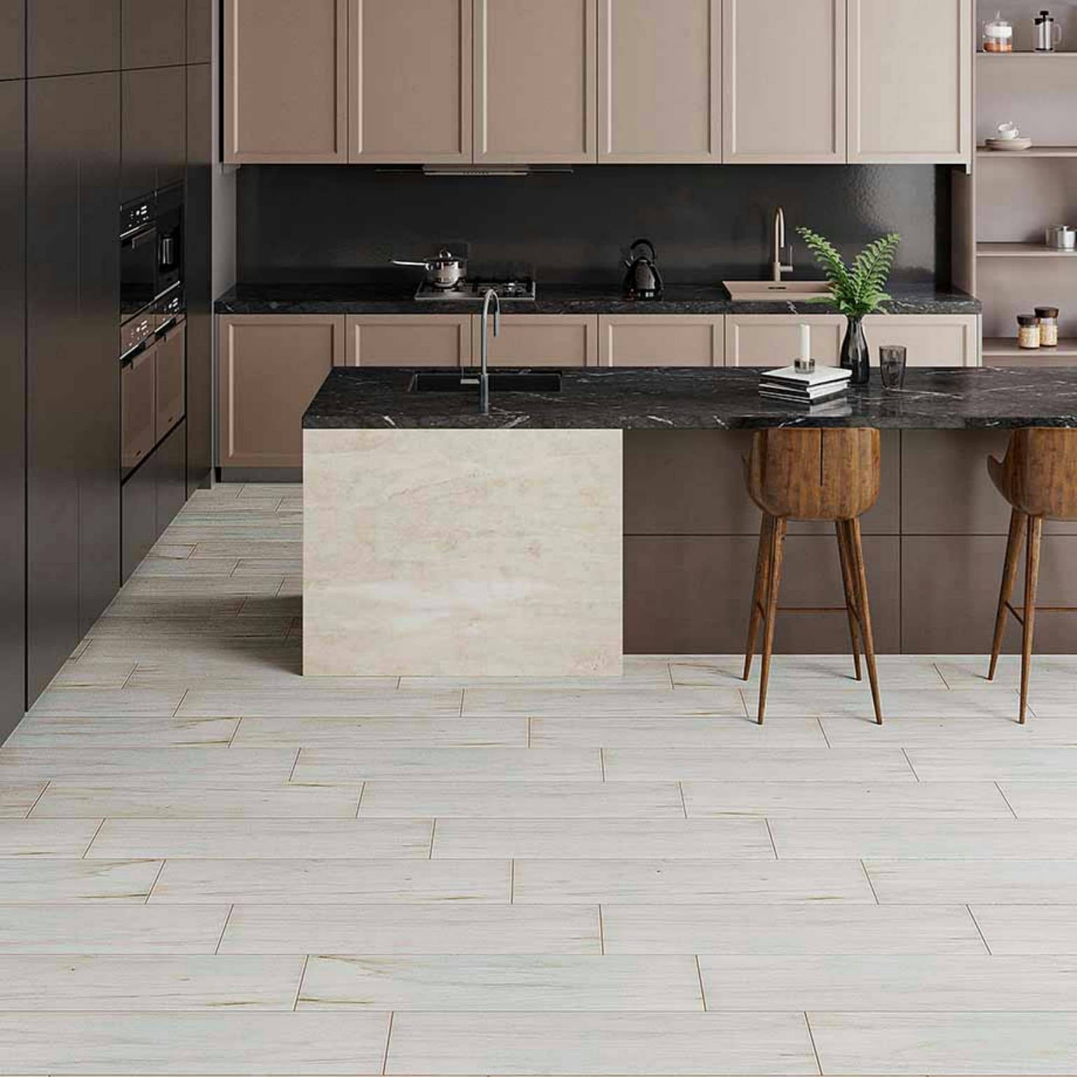 Alfagres Montreal 9" x 36" Ceramic Tile Beige