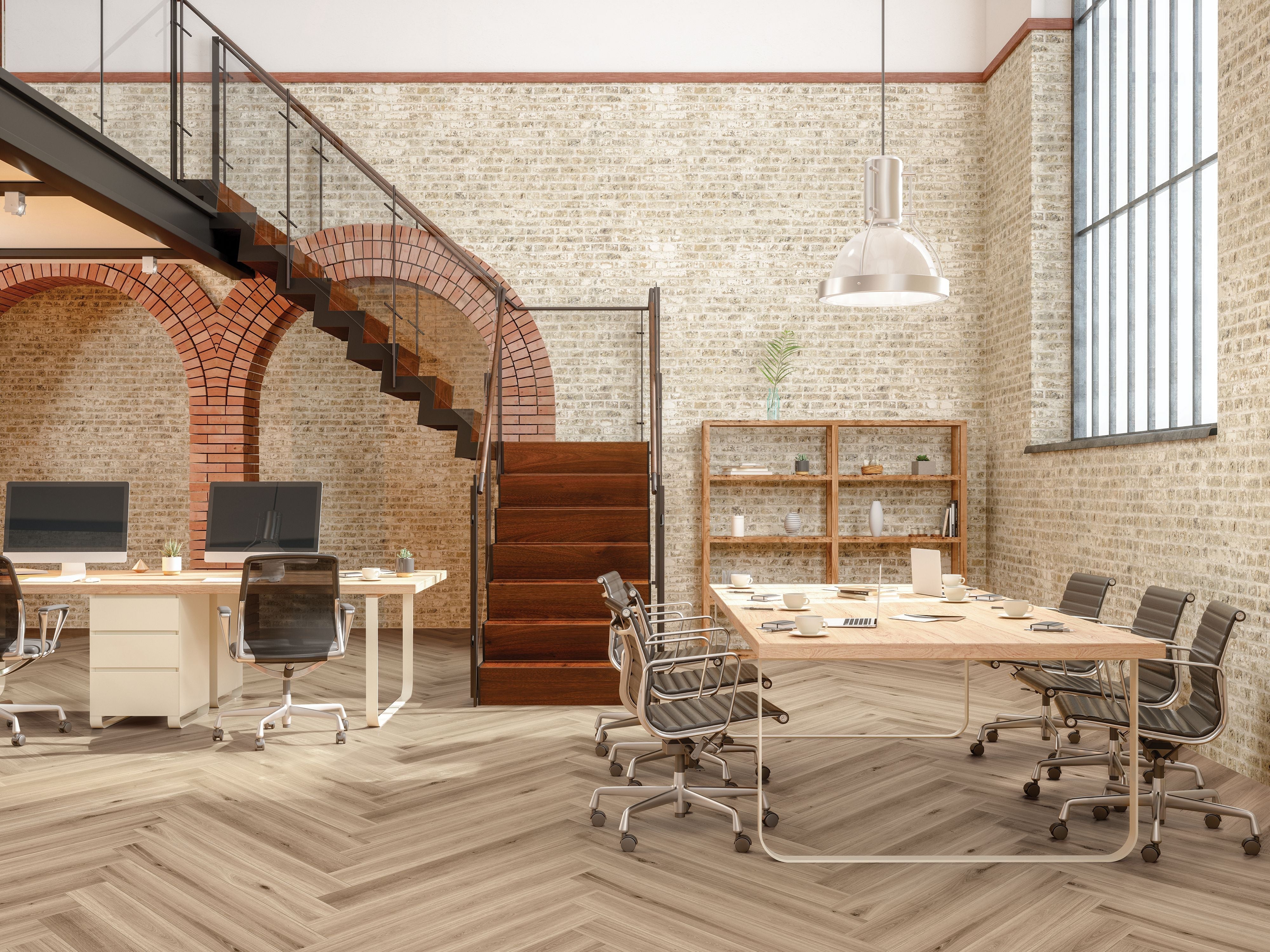 Armstrong Biome 6" x 48" Vinyl Plank Earthen Amur