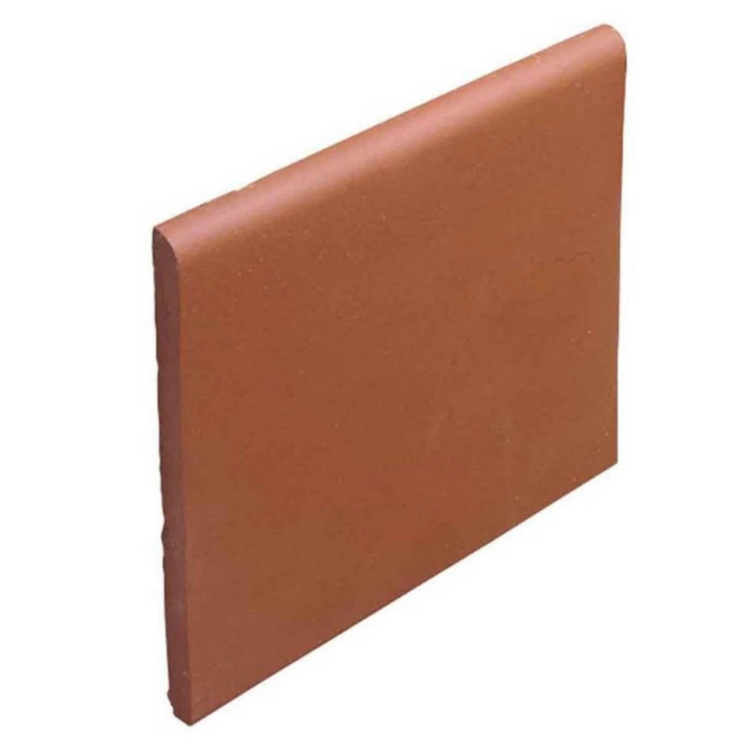 Alfagres Quarry 6" x 6" Quarry Bullnose Spanish Red