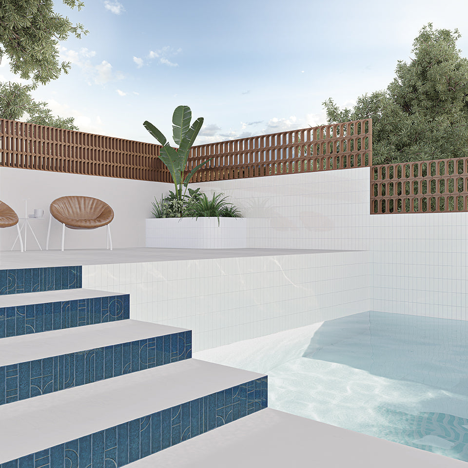 WOW Hammer 2" x 6" Porcelain Tile Emerald