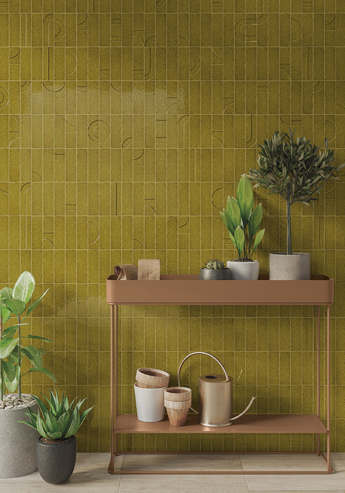 WOW Hammer 2" x 6" Porcelain Tile Topaz