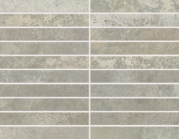 American Olean Urban Essence 1 x 6 Stacked 12" x 12" Porcelain Mosaic 
