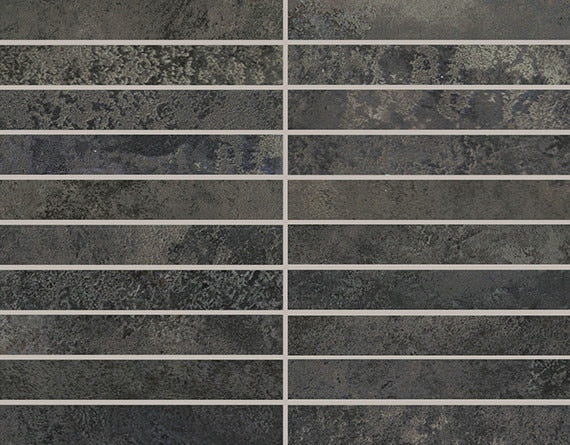 American Olean Urban Essence 1 x 6 Stacked 12" x 12" Porcelain Mosaic 