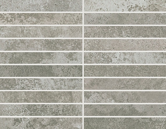 American Olean Urban Essence 1 x 6 Stacked 12" x 12" Porcelain Mosaic 