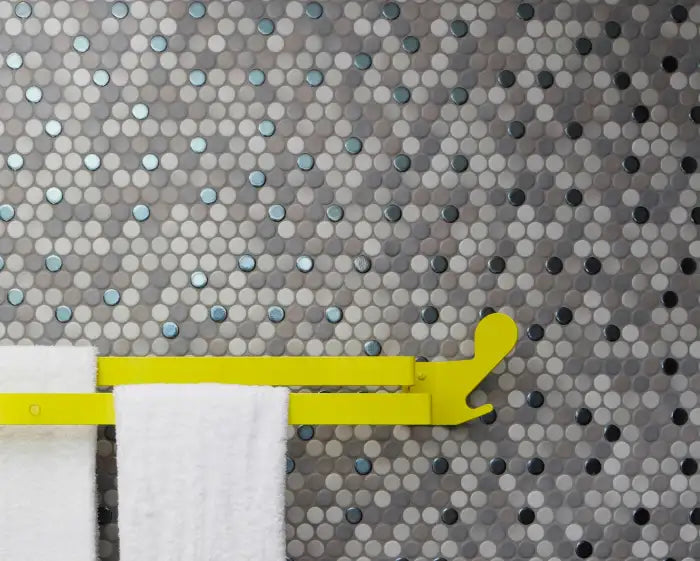 Agrob Buchtal Loop 0.5" x 0.5" Round 12.44" x 12.44" Porcelain Mosaic Aqua Blue