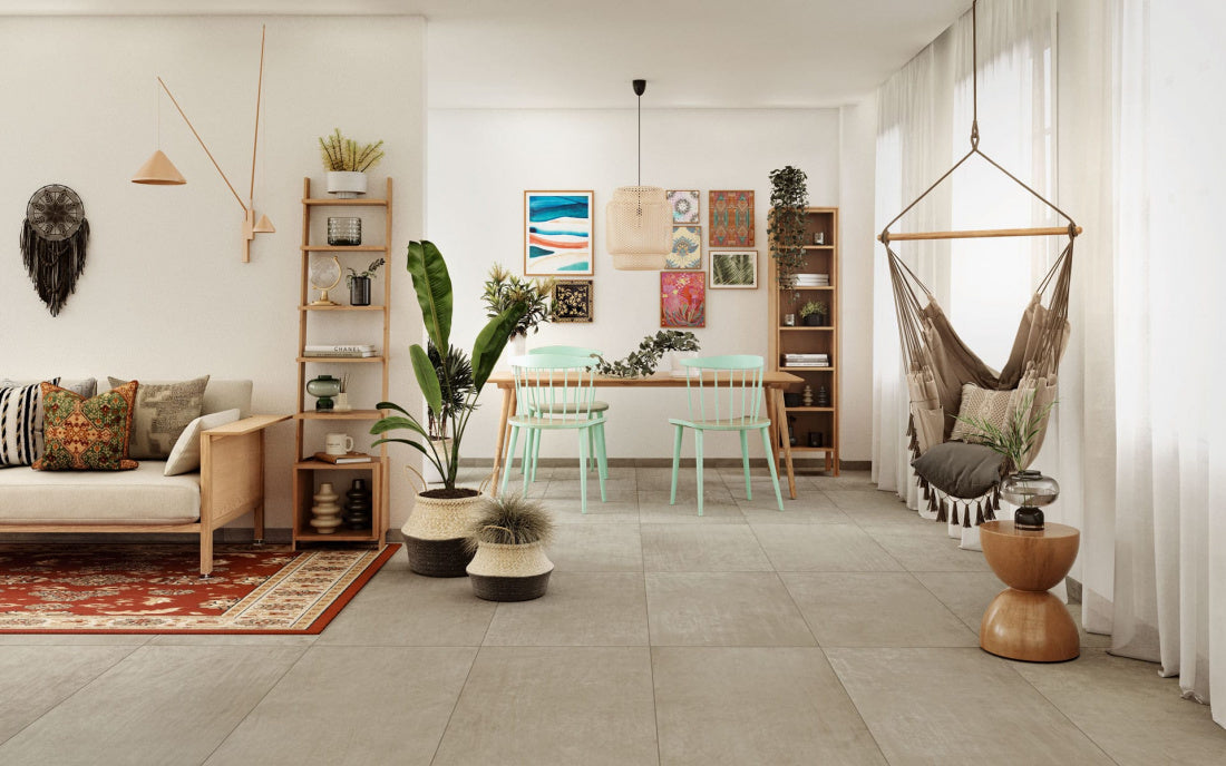 Atlas Concorde Boho 24" x 48" Porcelain Tile Bone