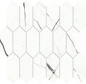 Atlas Concorde Beyond Calacatta 2 x 5 Picket 11.71" x 12.29" Porcelain Mosaic 