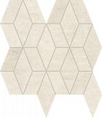 Atlas Concorde Boho Diamond 10.38" x 12.13" Porcelain Mosaic Fog