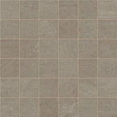 Atlas Concorde Boho 2 x 2 11.75" x 11.75" Porcelain Mosaic Smoke